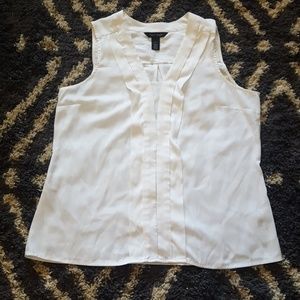White Tank Top Blouse